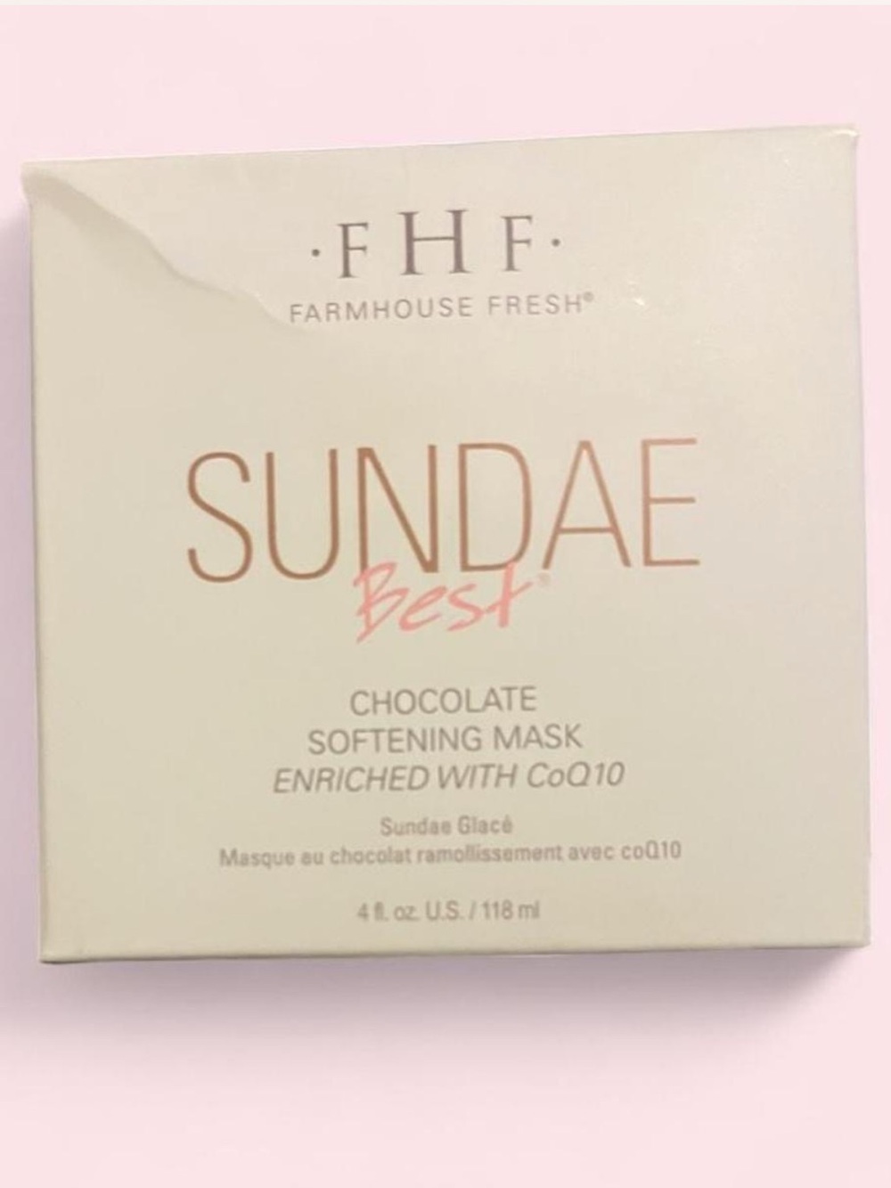 Sundae Best Chocolate Softening Mask — farmhouse fresh